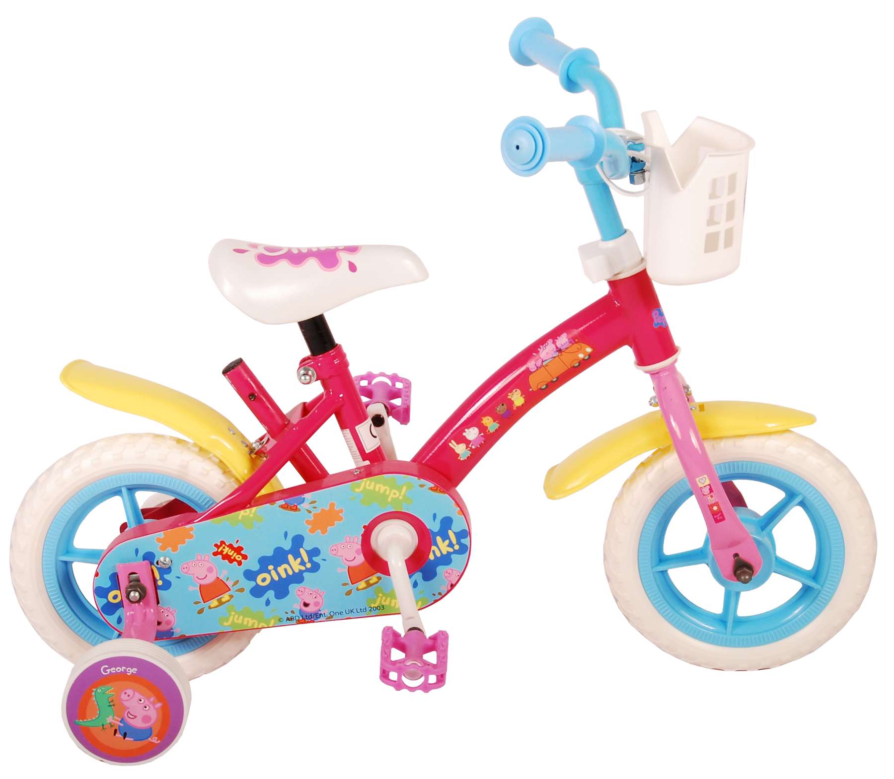 Voorganger catalogus Auckland Peppa Pig Kinderfiets - Meisjes - 10 inch - Roze/Blauw