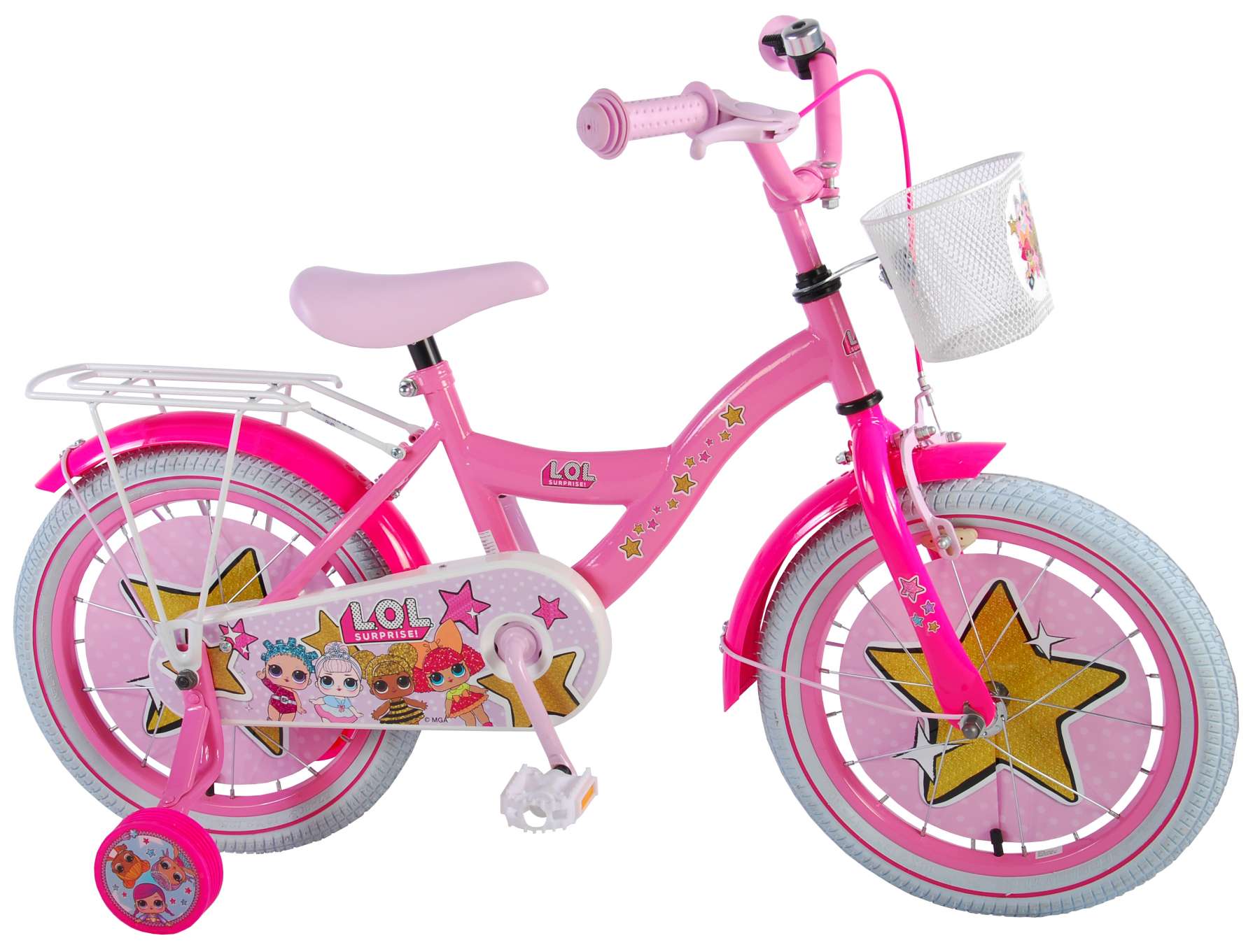 Doornen element resterend LOL Surprise Kinderfiets - Meisjes - 16 inch - Roze