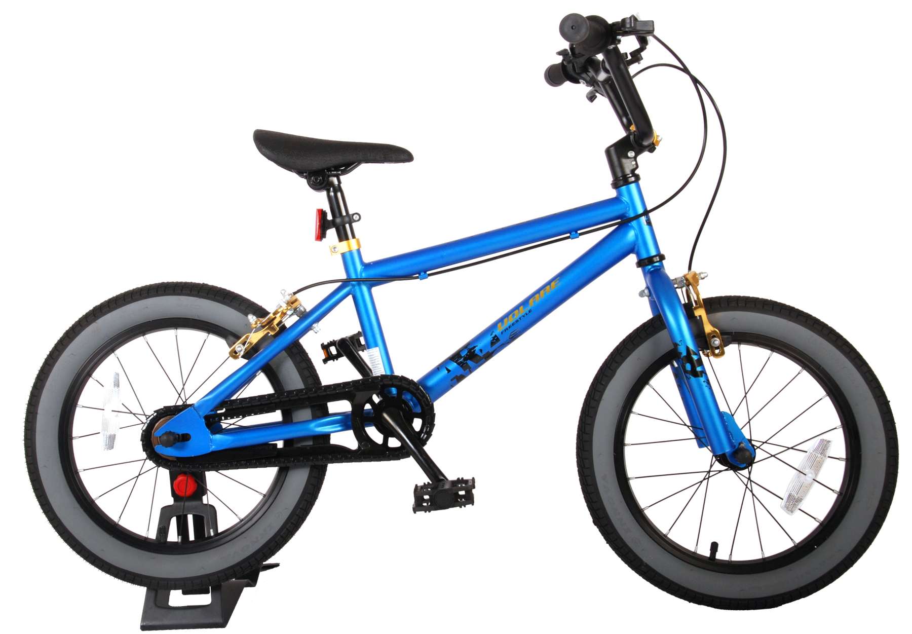 Kerkbank Milieuactivist Geloofsbelijdenis Volare Cool Rider Kinderfiets - Jongens - 16 inch - blauw - twee handremmen  - 95% afgemonteerd