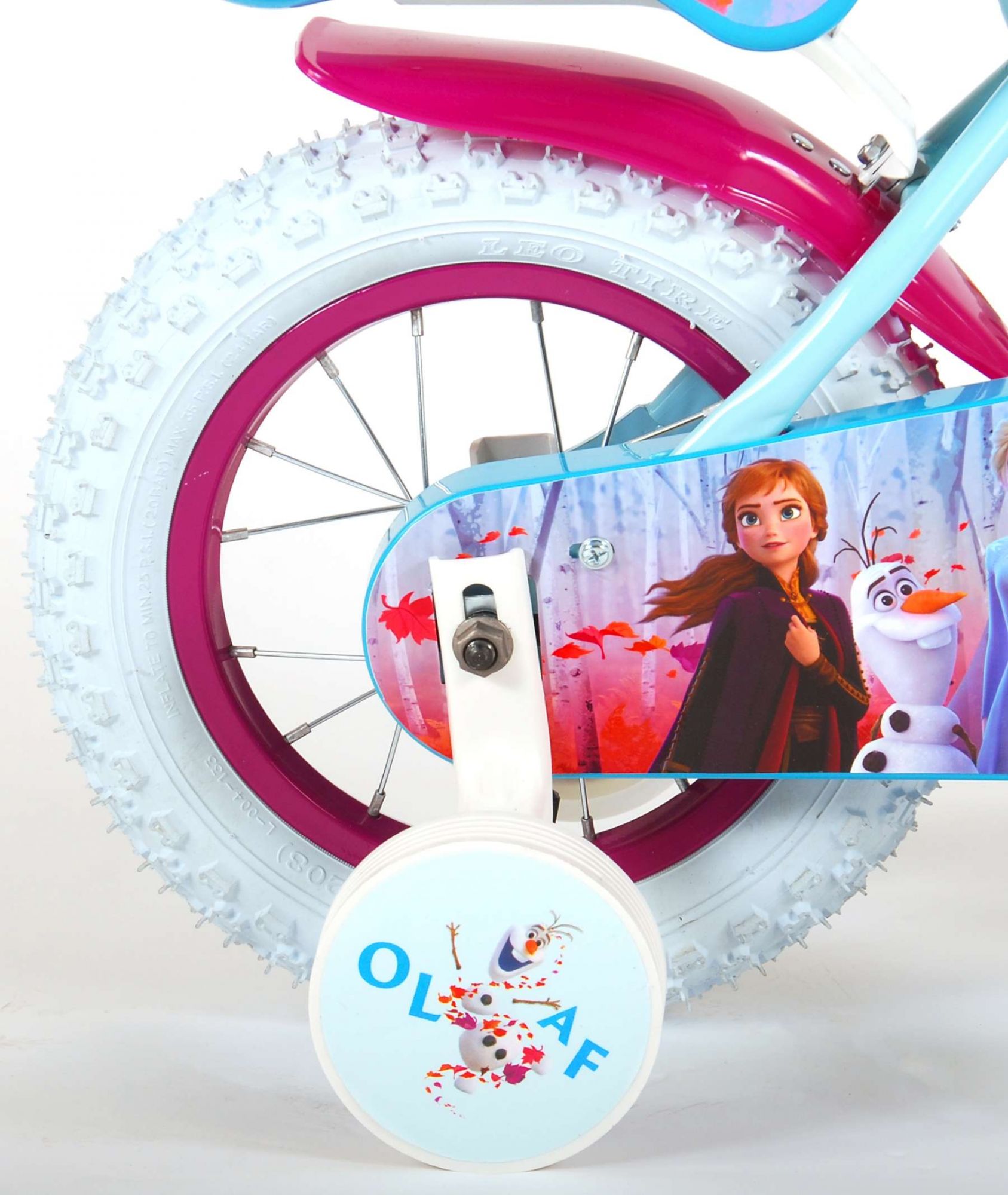 Van Uitputten vastleggen Disney Frozen 2 Kinderfiets - Meisjes - 12 inch - Blauw/Paars