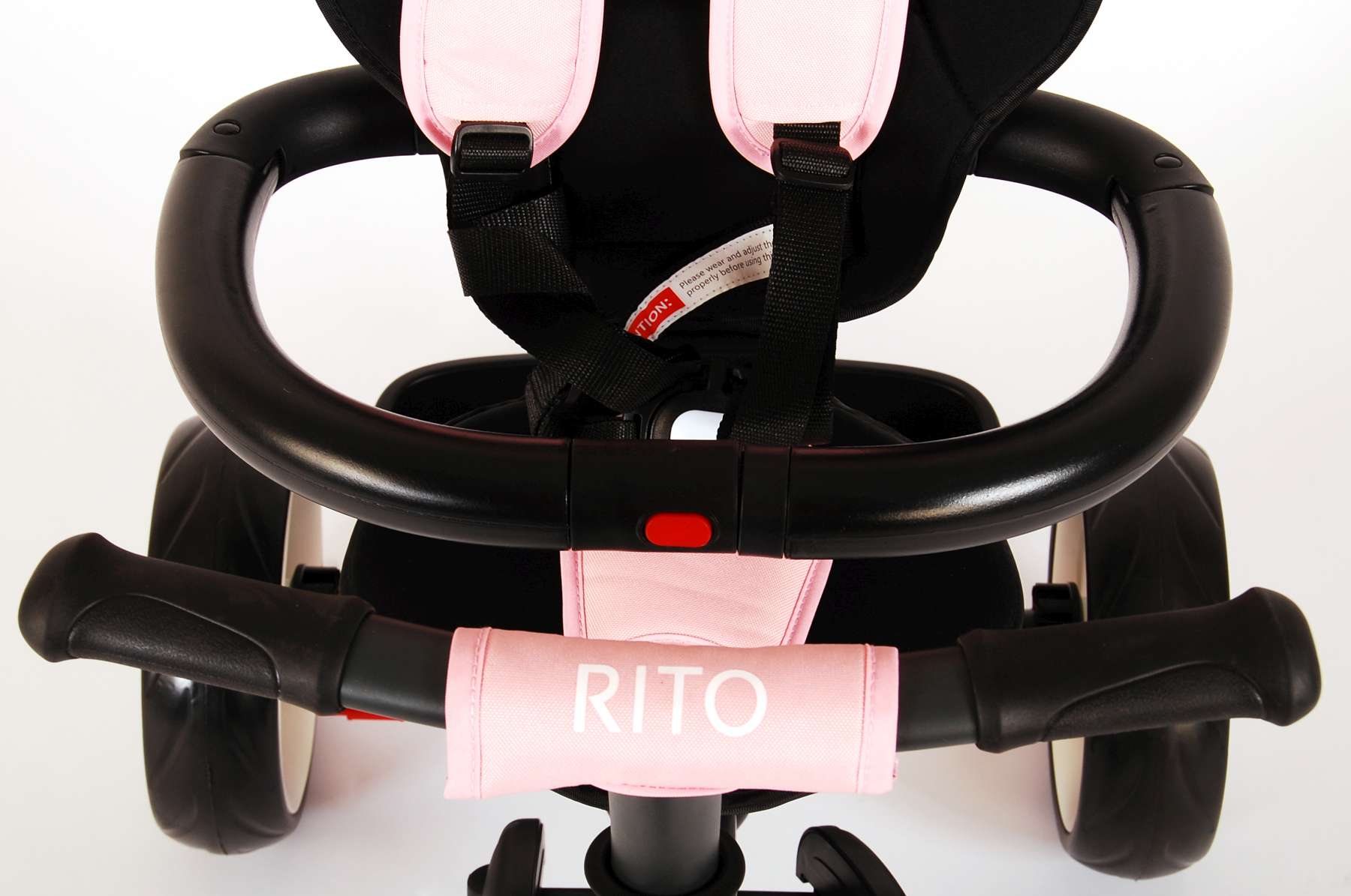 Rand Bij wet Volg ons QPlay Driewieler Rito 3 in 1 - Meisjes - Roze - Deluxe