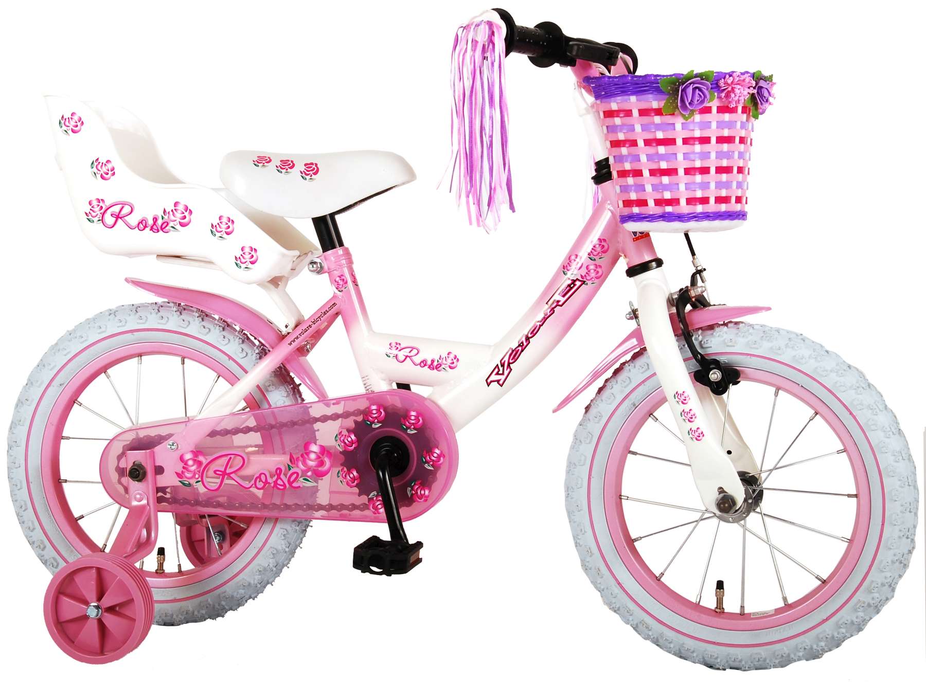 zwaan As Waardig Volare Rose Kinderfiets - Meisjes - 14 inch - Roze/Wit - 95% afgemonteerd - Stapelopfietsen zwaan As Waardig Volare Rose Kinderfiets - Meisjes - 14 inch - Roze/Wit - 95% afgemonteerd - Stapelopfietsen