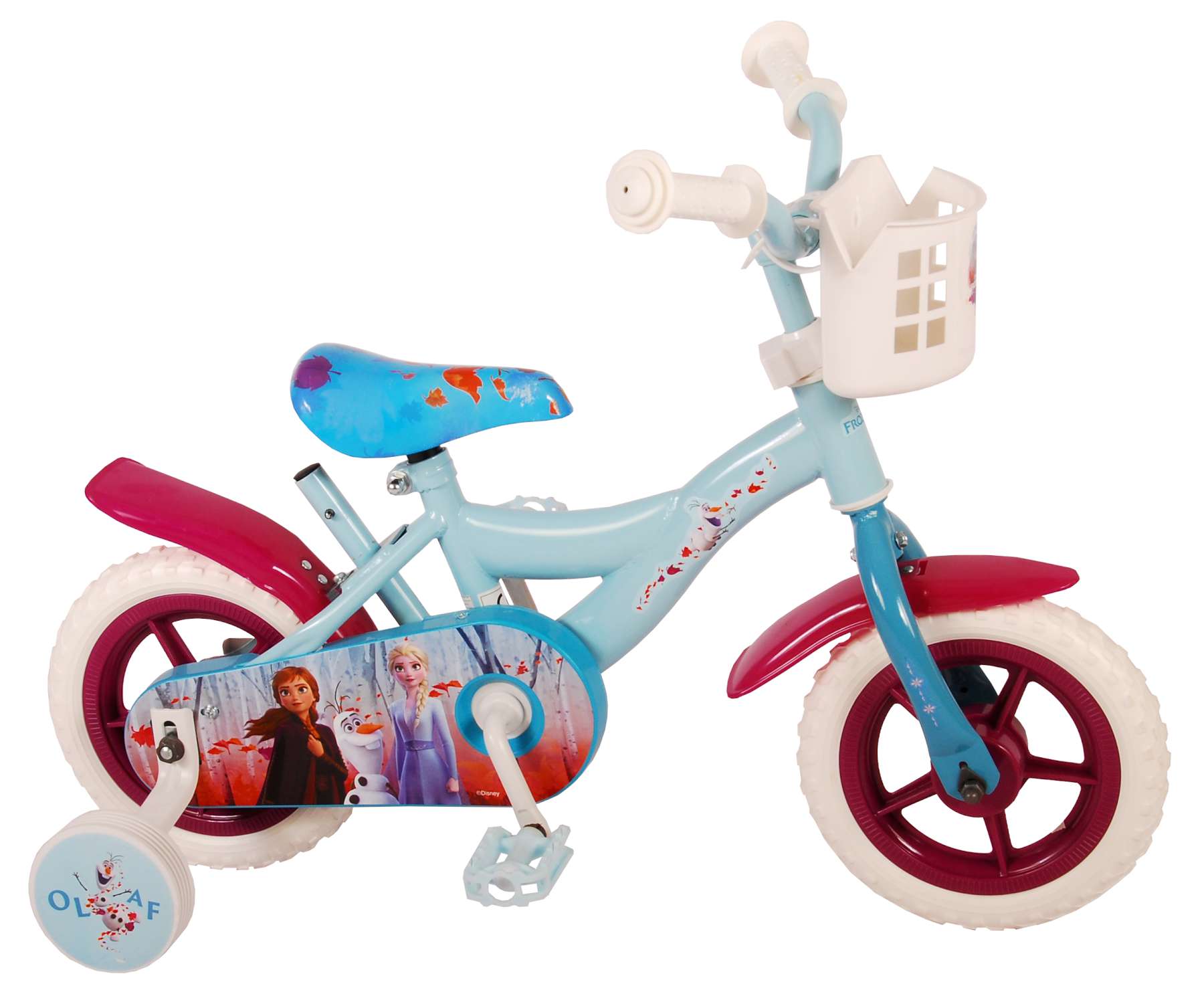 kaart moord been Disney Frozen 2 OUTLET Kinderfiets - Meisjes - 10 inch - Blauw/Paars