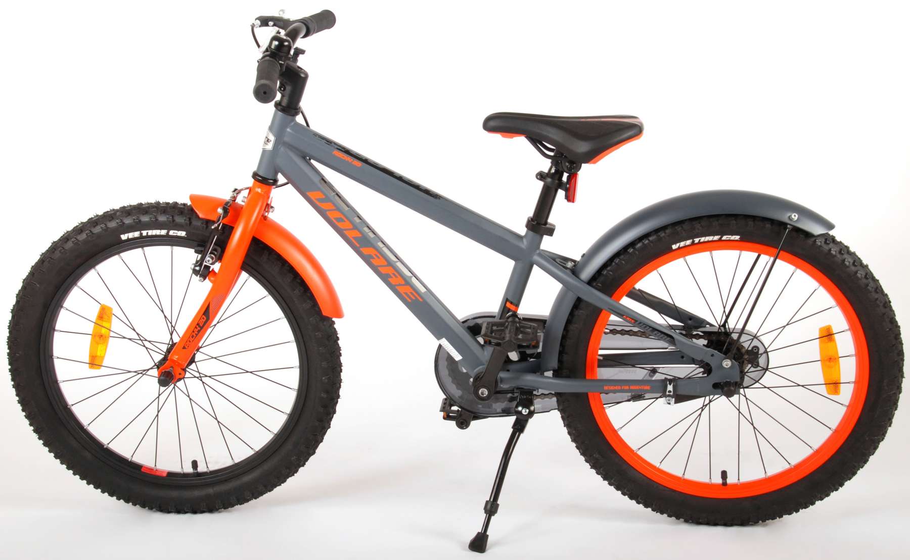 hetzelfde draad Grommen Volare Rocky Kinderfiets - 20 inch - Grijs - 95% afgemonteerd - Prime  Collection