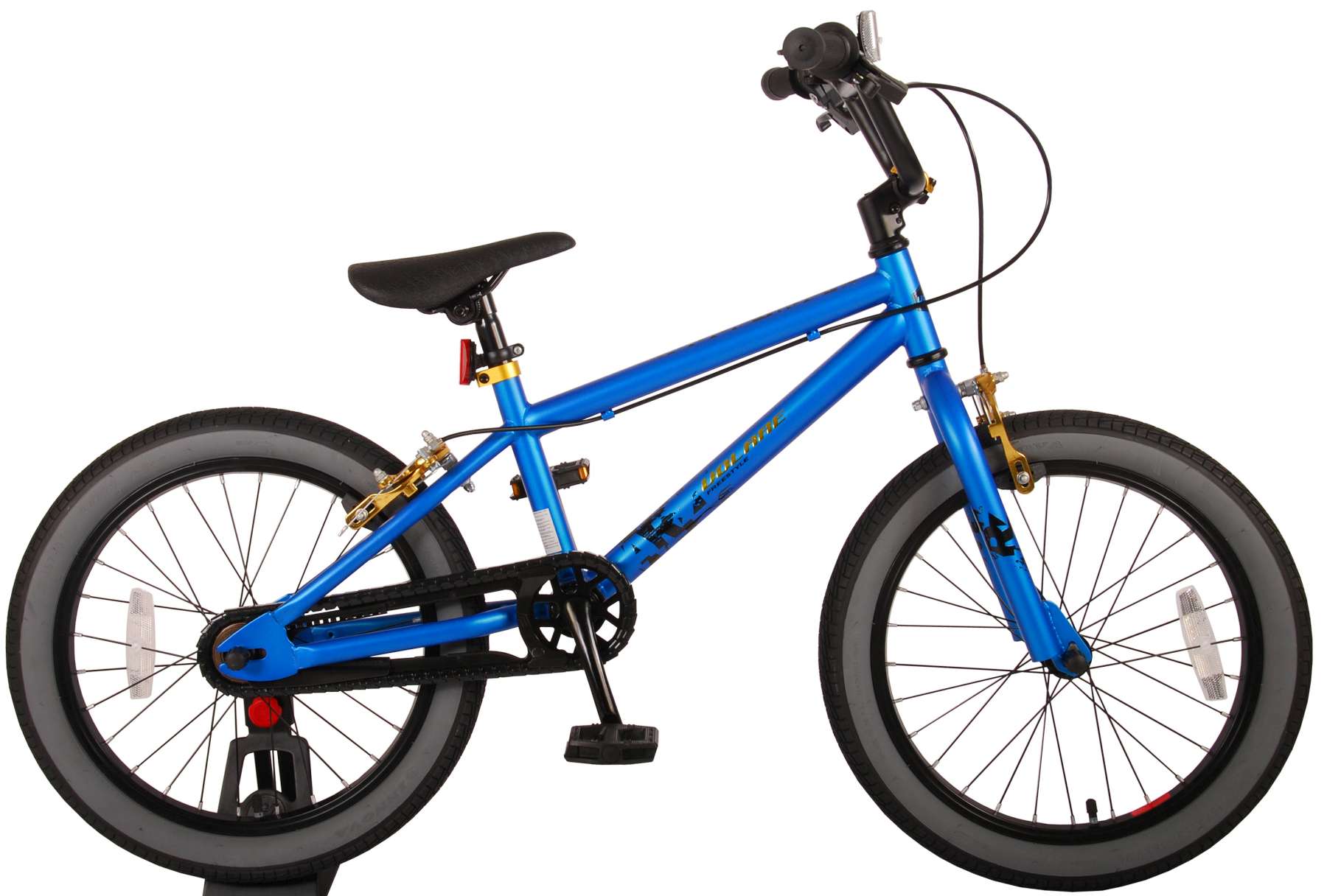 weduwe lengte Beringstraat Volare Cool Rider Kinderfiets - Jongens - 18 inch - Blauw - twee handremmen  - 95% afgemonteerd - Prime Collection