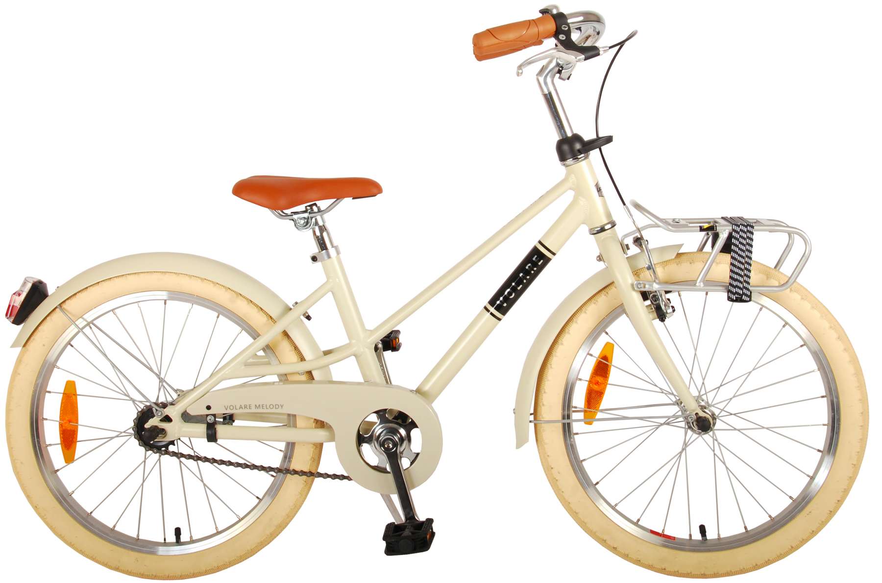 Bron toernooi Broers en zussen Volare Melody Kinderfiets - Meisjes - 20 inch - Zand - Prime Collection