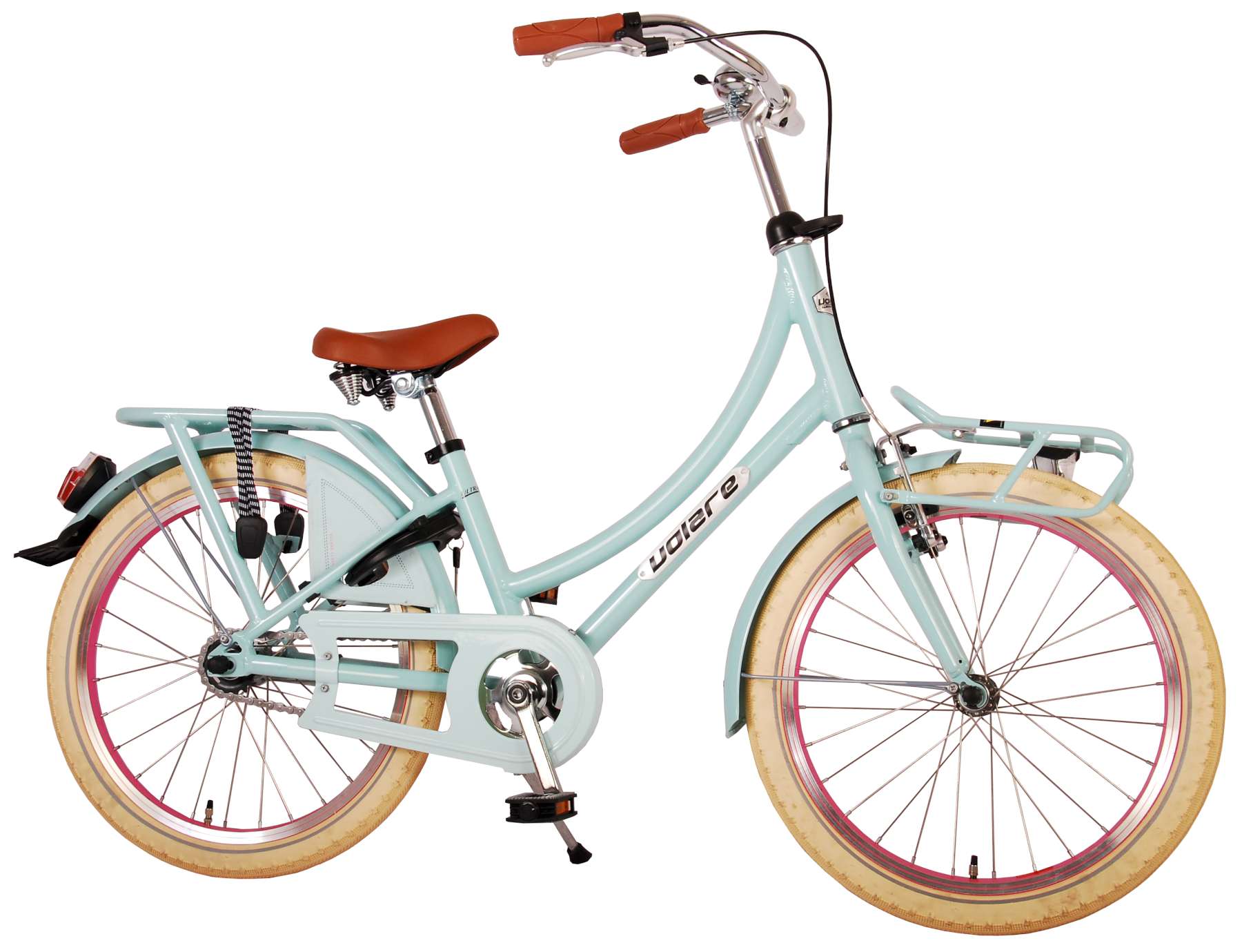 R kool boter Volare Oma Classic Kinderfiets - Meisjes - 20 inch - Mint Groen