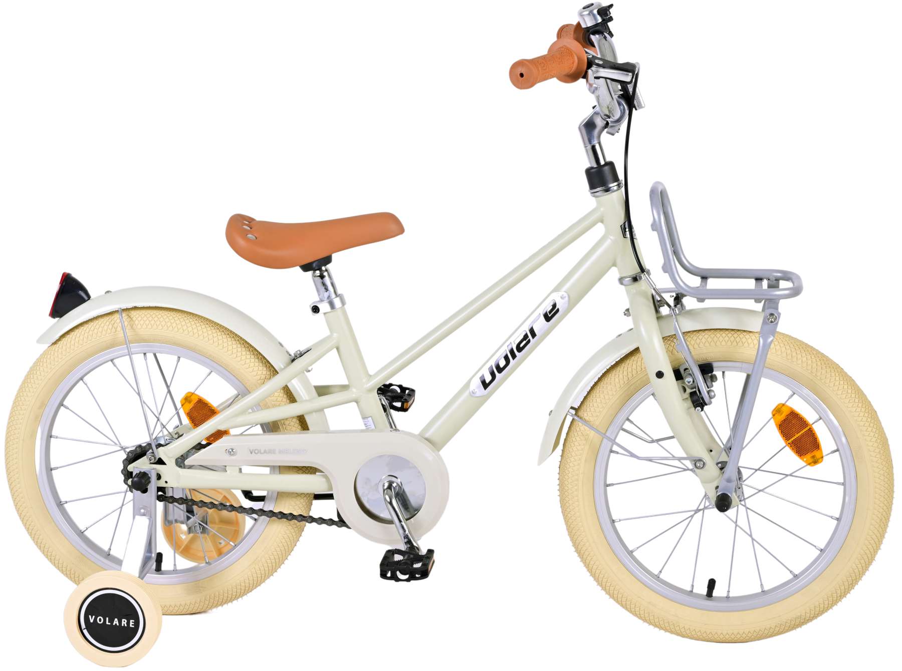 alleen Behandeling cache Volare Melody Kinderfiets - Meisjes - 16 inch - Zand - Prime Collection