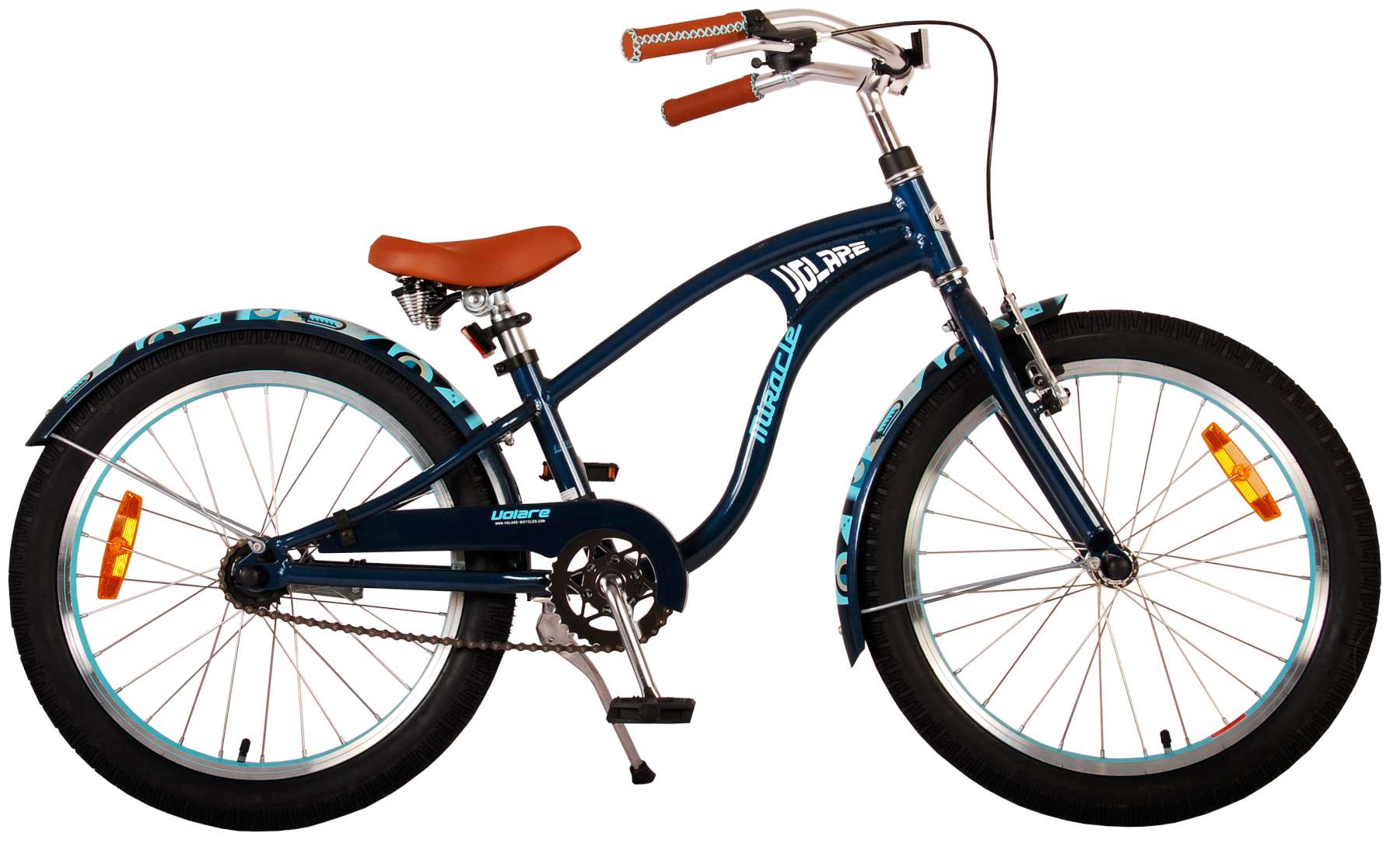 Grappig Arabisch Vierde Volare Miracle Cruiser Kinderfiets - Jongens - 20 inch - Mat Blauw - Prime  Collection