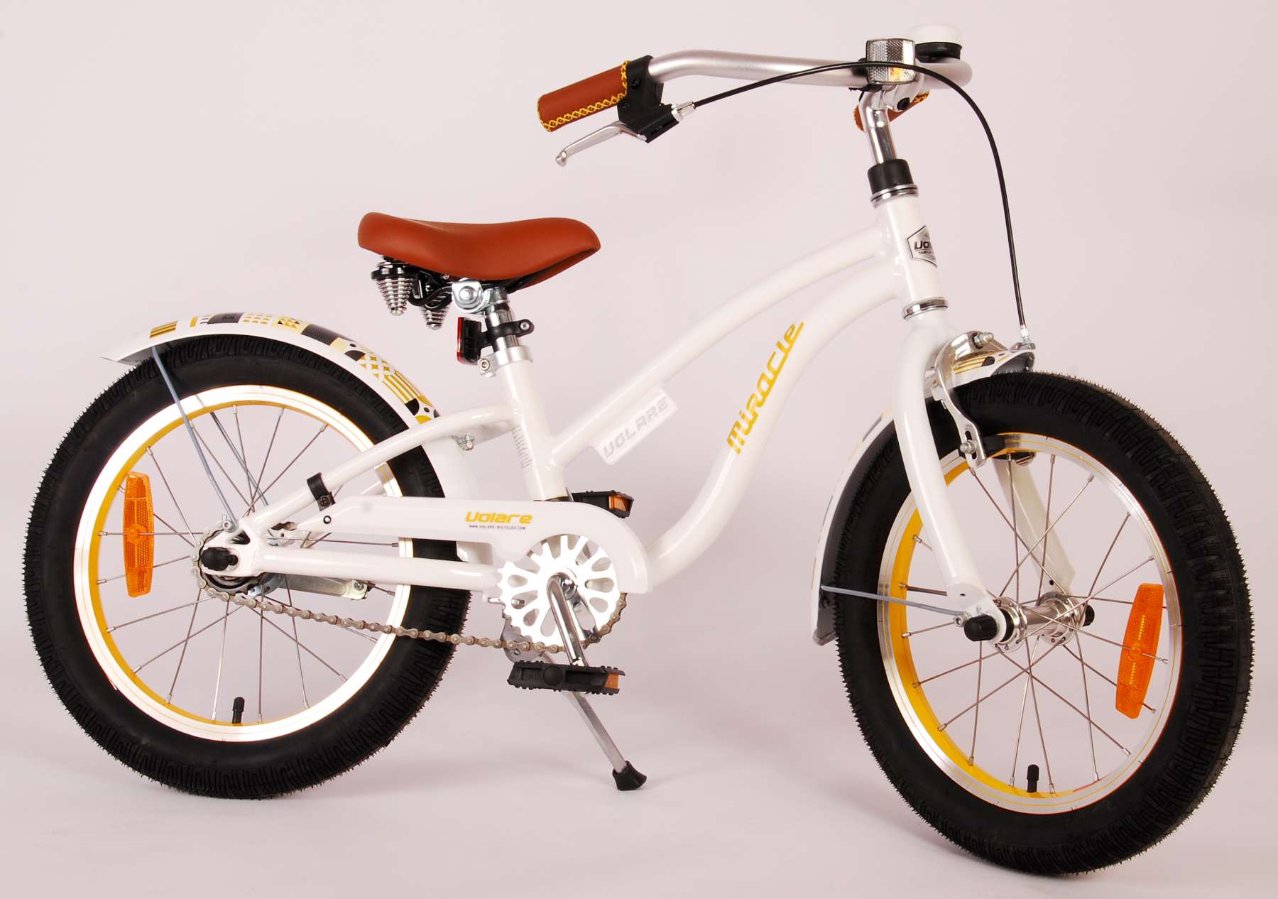 Volare Cruiser Kinderfiets - Meisjes - inch - Wit Prime Collection