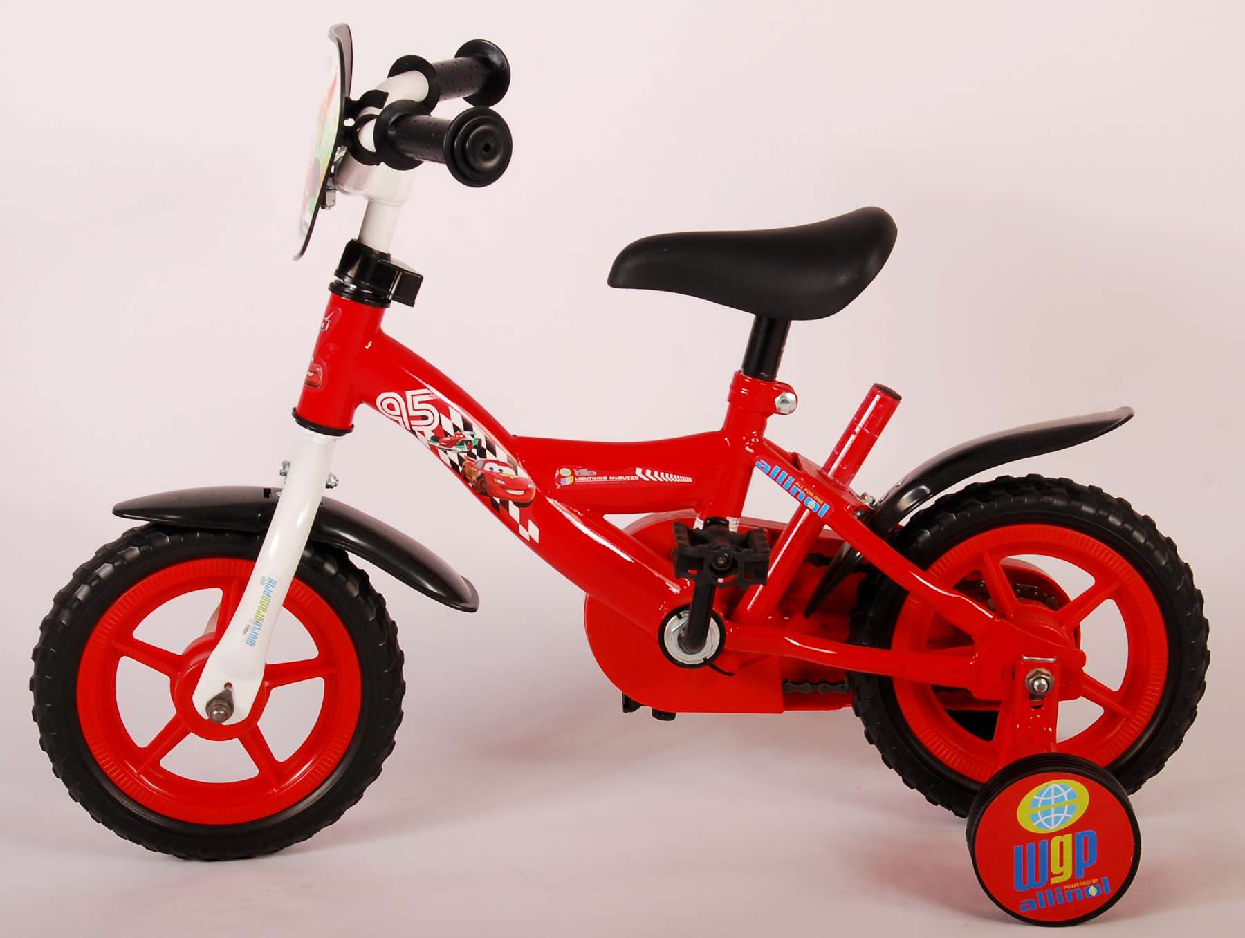 elkaar spoel Additief Disney Cars 10 inch jongensfiets OUTLET