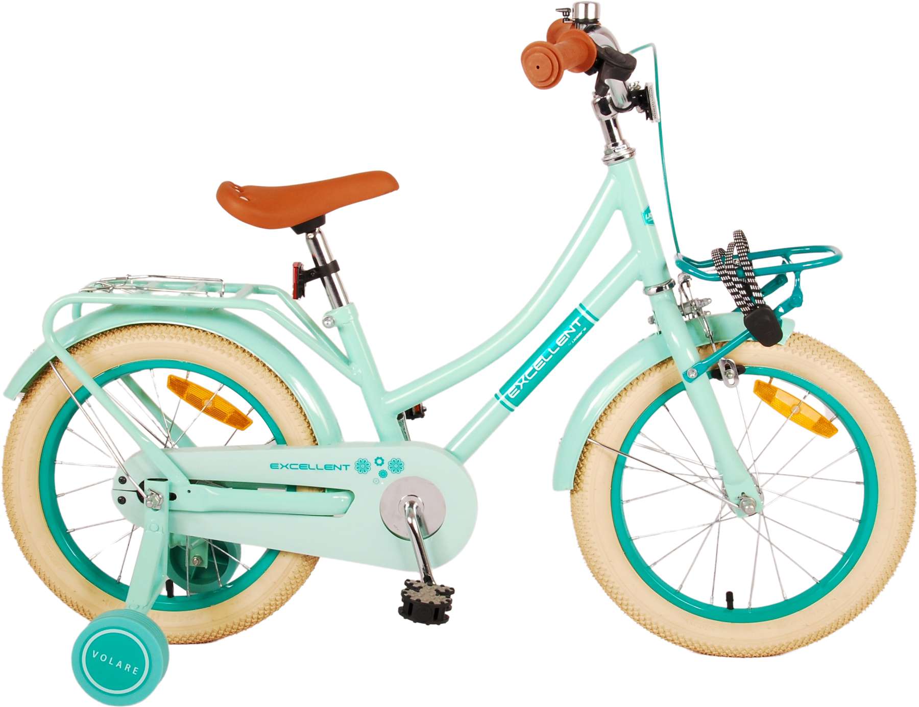 Antagonist Mysterie Logisch Volare Excellent Kinderfiets - Meisjes - 16 inch - Groen - 95% afgemonteerd