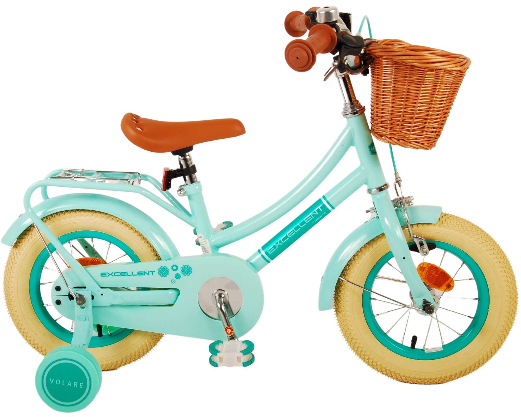 elke dag Fonkeling Gestaag Volare Excellent Kinderfiets - Meisjes - 12 inch - Groen