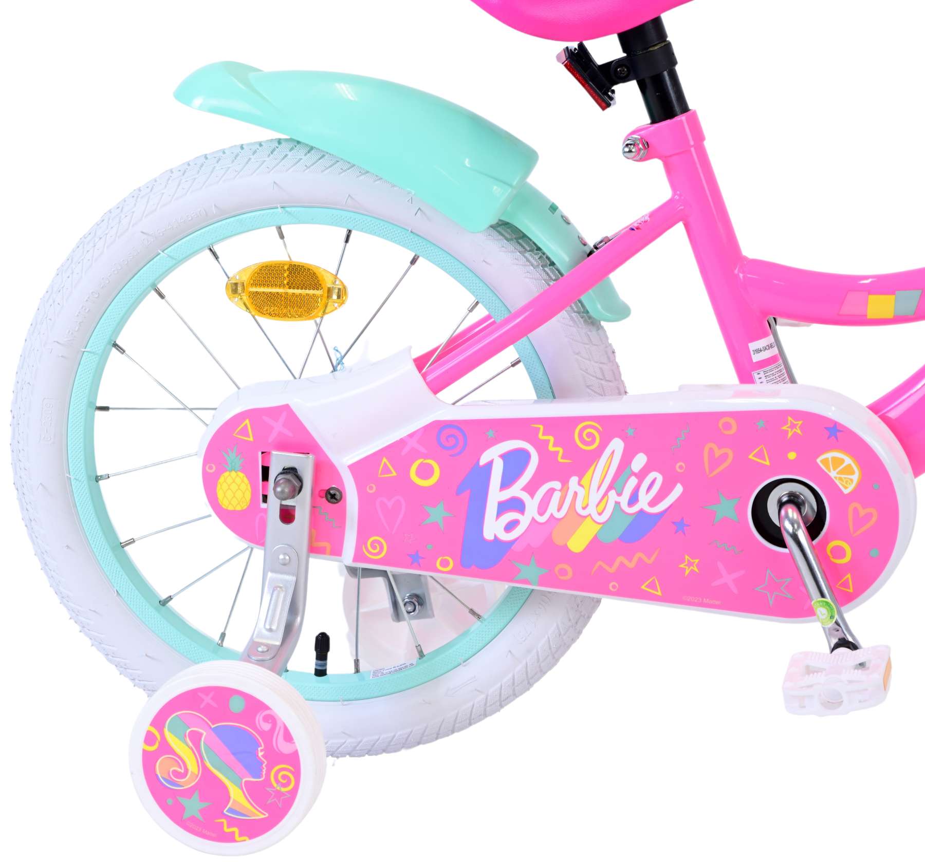 Barbie Kinderfiets – Meisjes – 16 inch – Roze
