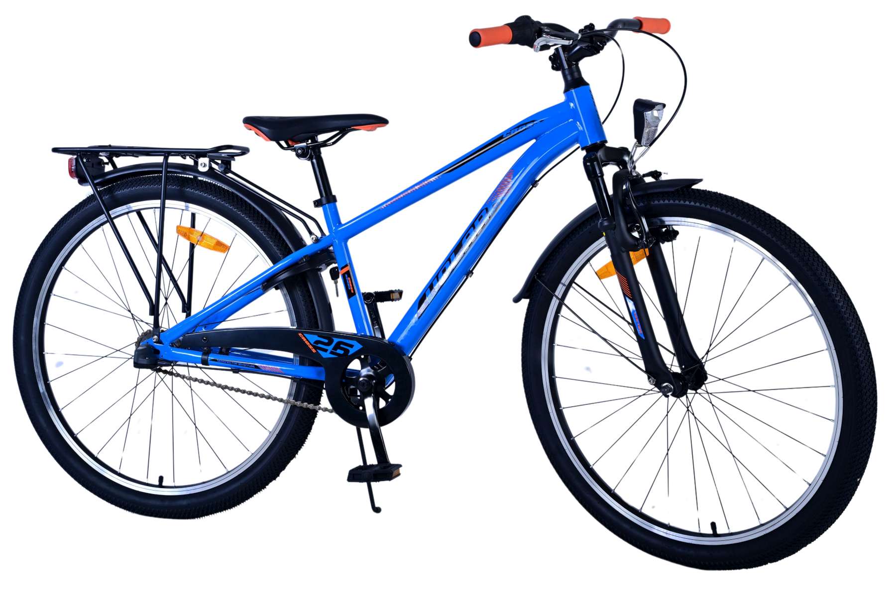 Volare Cross Kinderfiets – Jongens – 26 inch – Blauw – 3 Versnellingen