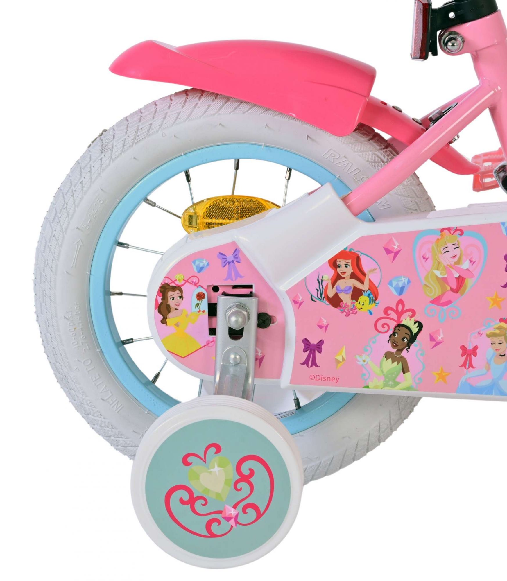 Disney Princess Kinderfiets – Meisjes – 12 inch – Roze