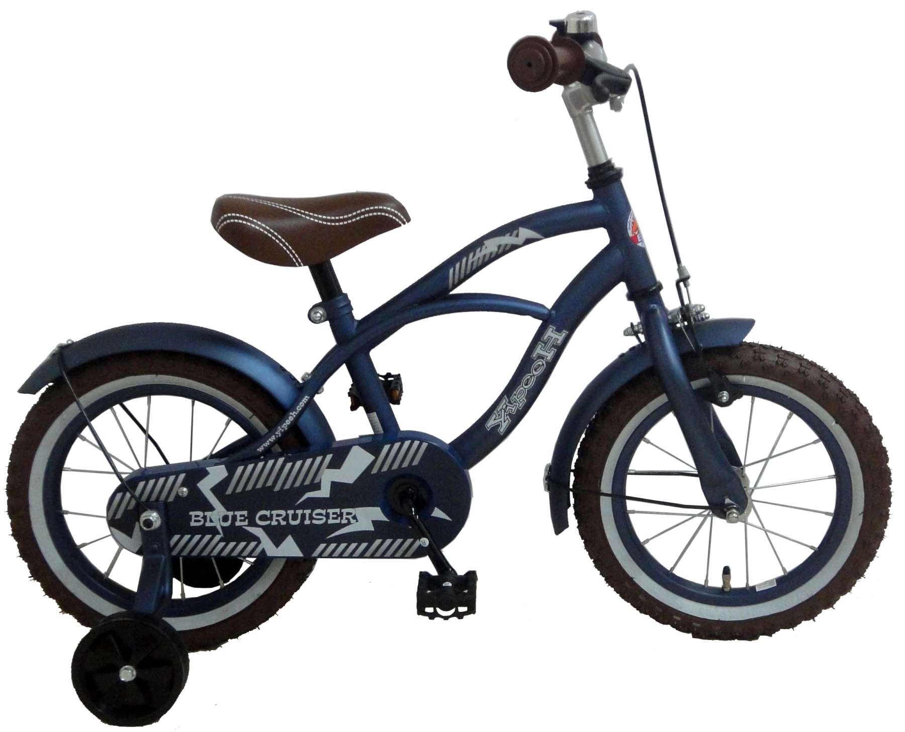 Blue Cruiser Kinderfiets - Jongens - 14 inch Blauw - 95% afgemonteerd