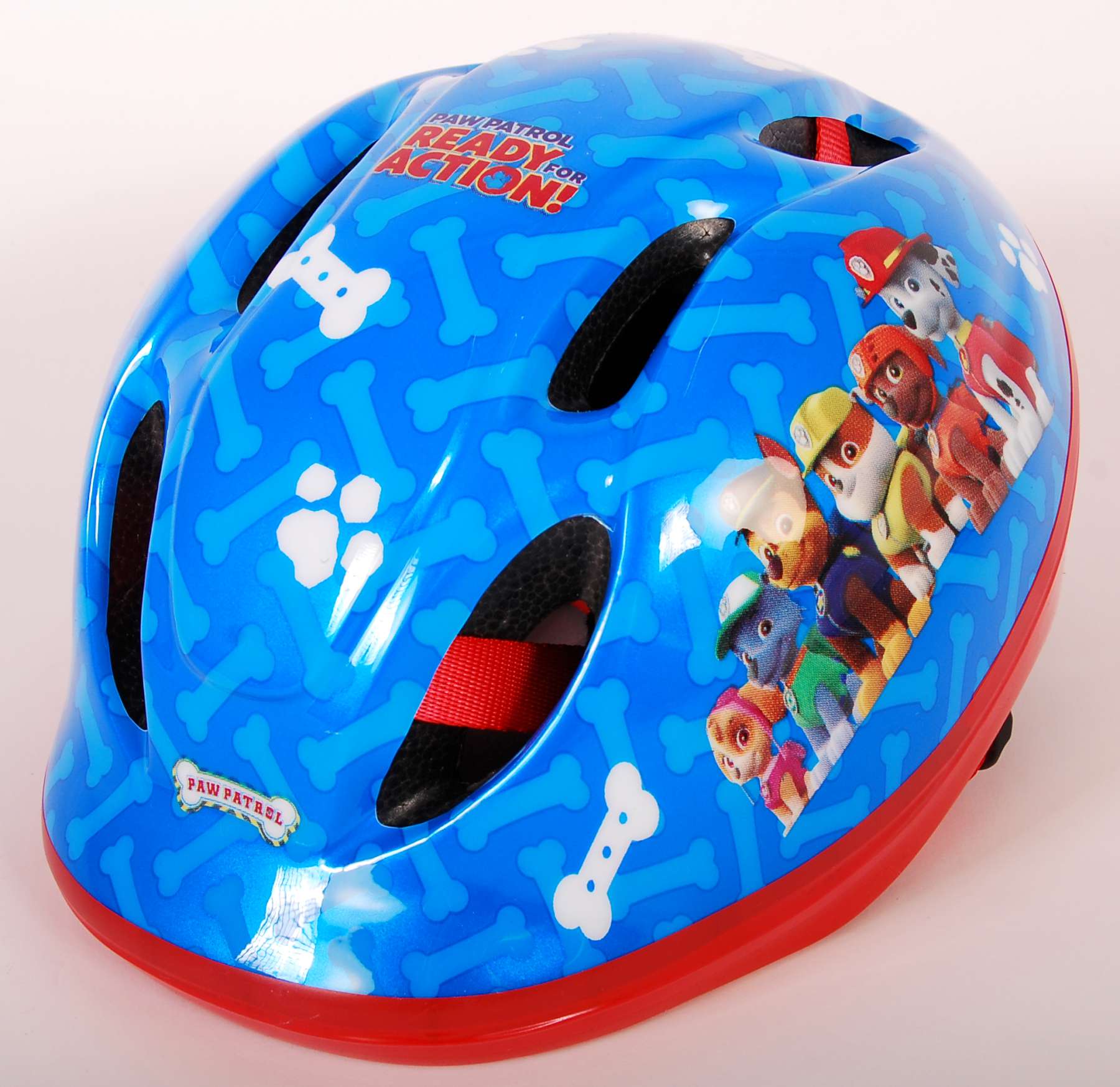 wij uitspraak Vooravond Paw Patrol Jongens Fietshelm - Blauw Rood - 51-55 cm