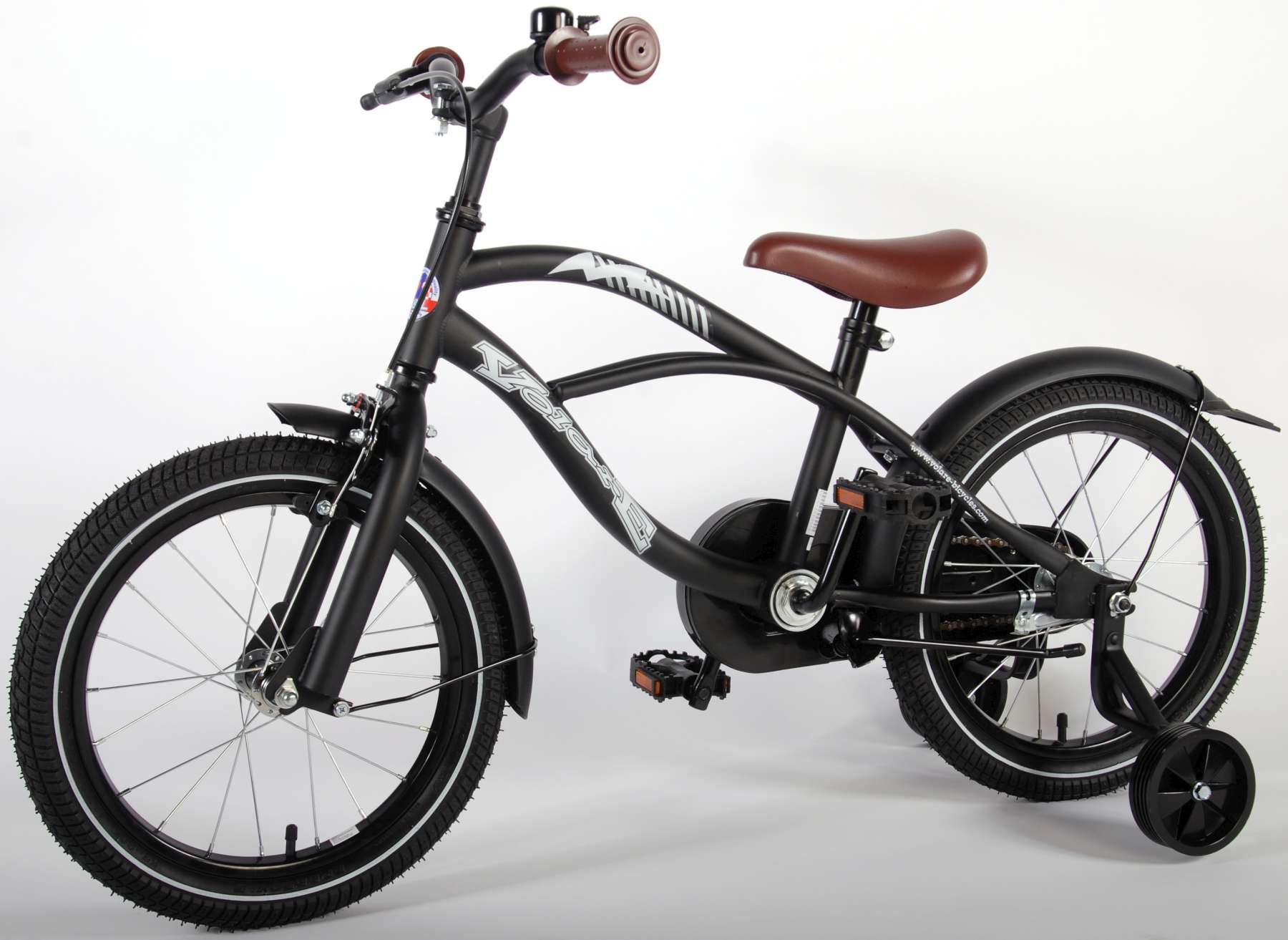 heb vertrouwen Arresteren vanavond Volare Black Cruiser Kinderfiets - Jongens - 16 inch - Zwart