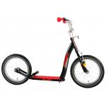 Volare Step - Jongens en Meisjes - 16 inch - Zwart/Rood