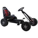 Volare Go Kart Racing Car - Jongens - Groot - Luchtbanden - zwart