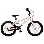 Volare Cool Rider Kinderfiets - Jongens - 18 inch - Wit - twee handremmen - 95% afgemonteerd - Prime Collection