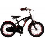 Volare Miracle Cruiser Kinderfiets - Jongens - 14 inch - Mat Zwart - Prime Collection