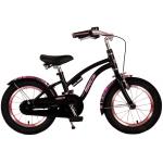 Volare Miracle Cruiser Kinderfiets - Meisjes- 14 inch - Mat Zwart - Prime Collection