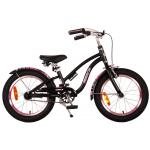 Volare Miracle Cruiser Kinderfiets - Meisjes- 16 inch - Mat Zwart - Prime Collection