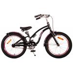 Volare Miracle Cruiser Kinderfiets - Meisjes - 18 inch - Mat Zwart - Prime Collection