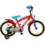 Paw Patrol Kinderfiets - Jongens - 16 inch - Rood Blauw