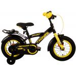 Volare Thombike Kinderfiets - Jongens - 12 inch - Zwart Geel