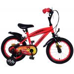 Disney Cars Kinderfiets - Jongens - 14 inch - Rood - 2 handremmen