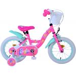 Barbie Kinderfiets - Meisjes - 14 inch - Roze - Twee handremmen