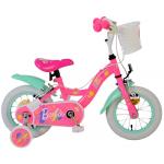 Barbie Kinderfiets - Meisjes - 12 inch - Roze - Twee Handremmen