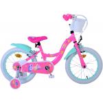 Barbie Kinderfiets - Meisjes - 16 inch - Roze - Twee handremmen