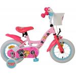 Woezel & Pip Kinderfiets - Meisjes - 12 inch - Roze