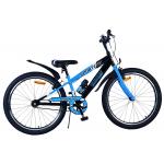 Volare Sportivo Kinderfiets - Jongens - 24 inch - Zwart Blauw - Twee Handremmen