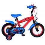 Ultimate Spider-Man Kinderfiets - Jongens - 12 inch - Blauw/Rood - Twee handremmen