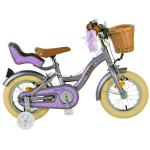 Volare Blossom Kinderfiets - Meisjes - 12 inch - Paars - Twee handremmen