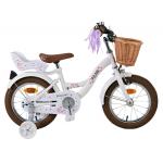 Volare Blossom Kinderfiets - Meisjes - 14 inch - Wit