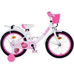 Volare Ashley Kinderfiets - Meisjes - 18 inch - Wit