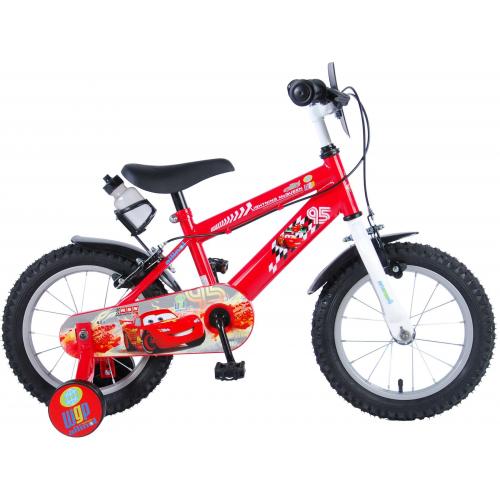 Disney Cars Kinderfiets - Jongens - 14 inch - Rood - 2 handremmen