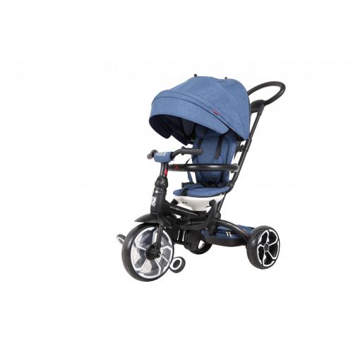 Qplay Driewieler Prime 4 in 1 - Jongens en Meisjes - Blauw