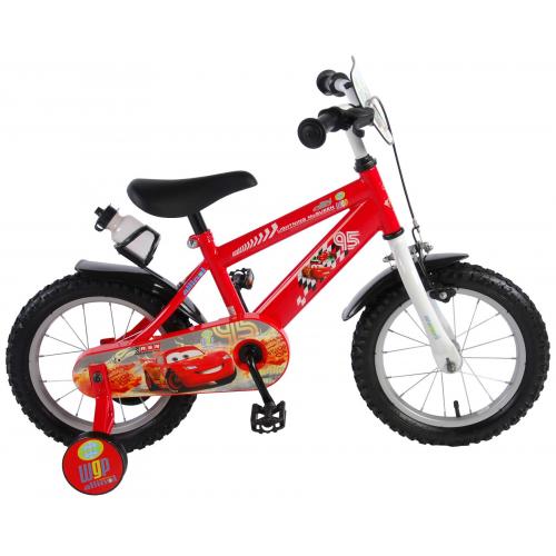 Disney Cars Kinderfiets - Jongens - 14 inch - Rood