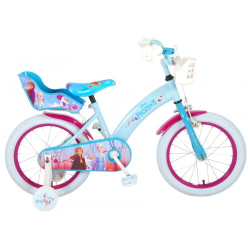 Disney Frozen 2 - Kinderfiets - Meisjes - 16 inch - Blauw/Paars