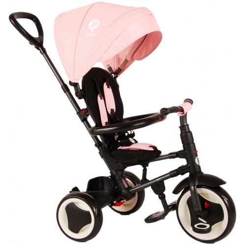 QPlay Driewieler Rito 3 in 1 -  Meisjes - Roze - Deluxe