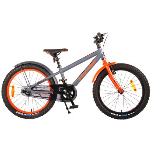 Volare Rocky Kinderfiets - 20 inch - Grijs - 95% afgemonteerd