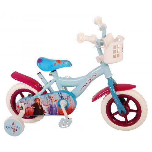 Disney Frozen 2 Kinderfiets - Meisjes - 10 inch - Blauw/Paars