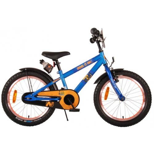 NERF Kinderfiets - Jongens - 18 inch - Satin Blue